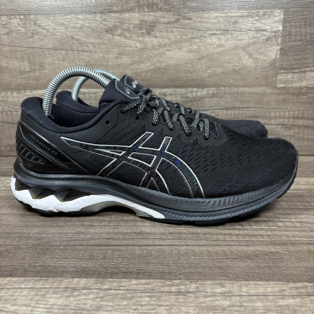 Asics Gel-Kayano 27 Black Womens US Size 9.5 Wide 1012A713 Running Shoes